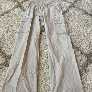 90s baggy beige jeans